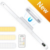 WILLED 5W Dimmable Night Light 3 Colors Adjustable Makeup Light with 2500mAh Rechargeable Under Cabinet for Closet Bedside Desk