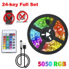1-30M/100FT LED Strip Light USB RGB LED Ribbon Tape Bluetooth Touch Remote Control LED Strip LED TV Backlight For Bedroom Decor
