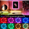 Tuya WIFI RGB LED Strip Light 5050 APP Control Led Flexible Diode Decoration For Festival Party TV Desk Bedroom Ambient light