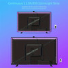LED TV Backlight Strip With Camera AR Color Sensor Collects Sync Music USB RGBIC light strip For 55-85 inches TV Game Atmosphere
