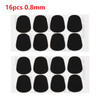 SLADE 8pcs / 16pcs Standard 0.8mm Alto Tenor Saxophone Mouthpiece Cushions Pads Woodwind Musical Instruments Parts Accessories
