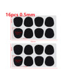 SLADE 8pcs / 16pcs Standard 0.8mm Alto Tenor Saxophone Mouthpiece Cushions Pads Woodwind Musical Instruments Parts Accessories