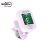 AROMA Colorful AT-01A Guitar Tuner Rotatable Clip-on Tuner LCD Display for Acoustic Guitar Bass Ukulele Guitar Accessories