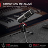 FIFINE K669D Professional XLR Microphone with Metal Body, Studio Mic for Recording/Podcast/Voice Over/ASMR & Streaming