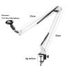 Foldable Desktop Mount Holder with Bracket for Microphones Stands Tripod for Live Streaming Video Bloggers