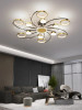 Nordic Modern Minimalist LED Chandelier, Living Room, Dining Room, Bedroom, Study, Crystal Decoration Ceiling Light