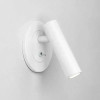 Embedded LED Reading Wall Lamp with Switch Adjustable Hotel Bedroom Bedside Headboard Sconce Spot Led Light Fixture AC110-220V