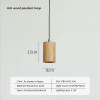 Nordic Pendant Matchstick Pendant Lamp Wooden Light Creative Pendant Lamp Bar Saloon Restaurant Home Modern Solid Wood Lamp