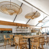 Vintage LED Pendant Light Nordic Umbrella Handmade Rattan Lamp for Living Room Bedroom Hall Dining Rom Table Living Room Lustre