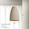 Wabi Sabi Cream Style Led Chandelier Restaurant Bar Dining Room Home Decor Pendant Lights Bedroom Bedside Hanging Lamp Fixture