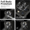 Metal Camera Lens Protector Glass For iPhone 16 15 14 13 Pro Max Mini Lens Funda For iPhone 16 Plus Full Cover Lens Camera Glass