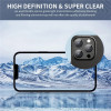 Metal Camera Lens Protector Glass For iPhone 16 15 14 13 Pro Max Mini Lens Funda For iPhone 16 Plus Full Cover Lens Camera Glass