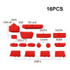 16pcs/set Colorful Silicone Anti Dust Plug Cover Stopper Laptop dust plug laptop dustproof usb dust plug Computer Accessories