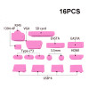 16pcs/set Colorful Silicone Anti Dust Plug Cover Stopper Laptop dust plug laptop dustproof usb dust plug Computer Accessories