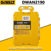 DEWALT DWAN2190 Large Part Box Storage Box Transparent Plastic Multifunctional Stackable Box 220 *170 * 32mm