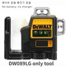 2025 Dewalt DW089LG Degree Vertical 12V Lithium Battery 12 Lines Laser 360 Level Horizontal Green Meter Outdoor Tool Nivel Laser