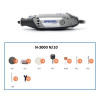 Dremel 3000 Electric Rotary Tool Kit Multi-Function Engraver Grinder for Cutting Carving Polishing With 10 pcs Accessories 220V