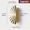 KAK Fashion Gold Cabinet Handle Zinc Alloy Kitchen Cupboard Door Pulls Shoe Cabinet Knobs Drawer Furniture Handle Hardware