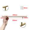 Cupboard Handle Brushed Stainless Steel Kitchen Cabinet Door Knob Kitchen Handle Furniture Drawer Pulls Bar Handle Pull Hardware