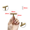 Cupboard Handle Brushed Stainless Steel Kitchen Cabinet Door Knob Kitchen Handle Furniture Drawer Pulls Bar Handle Pull Hardware