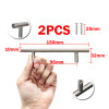 Cupboard Handle Brushed Stainless Steel Kitchen Cabinet Door Knob Kitchen Handle Furniture Drawer Pulls Bar Handle Pull Hardware