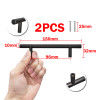 Cupboard Handle Brushed Stainless Steel Kitchen Cabinet Door Knob Kitchen Handle Furniture Drawer Pulls Bar Handle Pull Hardware