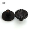 Nordic Light Luxury Gold Cabinet Single Hole Round Handle Electroplating Gold Drawer Cabinet Door Wardrobe Plastic Dresser Knobs