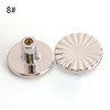 Nordic Light Luxury Gold Cabinet Single Hole Round Handle Electroplating Gold Drawer Cabinet Door Wardrobe Plastic Dresser Knobs