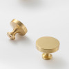 Cabinet Door Hardware Kitchen Cabinet Knob 1pc Brass Cabinet Knob Pull for Cabinet Knob Pull Hardware Handle, Brushed Brass pull
