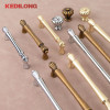 KEDLO Modern Luxury Zinc Alloy Silver Drawer Knob Furniture Hardware Kitchen Cabinets French Retro Gold Pull Handle