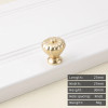 KEDLO Modern Luxury Zinc Alloy Silver Drawer Knob Furniture Hardware Kitchen Cabinets French Retro Gold Pull Handle