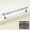 KEDLO Modern Luxury Zinc Alloy Silver Drawer Knob Furniture Hardware Kitchen Cabinets French Retro Gold Pull Handle