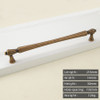 KEDLO Modern Luxury Zinc Alloy Silver Drawer Knob Furniture Hardware Kitchen Cabinets French Retro Gold Pull Handle