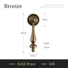 Antique Brass Handles Bronze Pendants Handle Cabinets Drawers Knobs Kitchen Cabinets Pull Furniture Copper