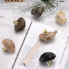 Natural Stone Furniture Handles Creative Rock Door Pulls Drawer Knobs Furniture Decoration Hardware