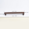 Nordic Wood Cabinet Handle Solid Wooden Kitchen Door Handle Dresser Wardrobe Knobs Cupboard Drawer Pull Furniture Handles