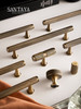Solid Antique Brass Diamond-cut Cross Knurl Pattern Bronze Cabinet Handles Wardrobe Pull T-bar Knobs Pitch 320mm Long Available