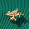 Cabinet Knob Handle for Furniture and Drawers Cupboard Door Handles Pulls Drawer Knob Gold Dresser Knob Plant Animal Handle