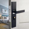 Universal Household Door Lock Magnetic Absorption Room Door Lock Indoor Split Bedroom Silent Lock Wooden Door Handle Lock Set