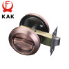 KAK Hidden Door Locks Stainless Steel Handle Recessed Cabinet Invisible Pull Mechanical Outdoor Lock For Fire Proof Hardware