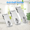 Anti Theft Hasp Staple Shed Latch Stainless Steel Door Lock Padlock Clasp Household Burglar-proof Hardware for Wood Door Cabinet