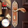 KAK European Style Mute Room Door Lock Handle Fashion Interior Door Knobs Lock Luxurious Anti-Theft Gate Lock Furniture Hardware