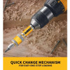 DEWALT DW2700 #6 Drill Drive Set Drill Flip Drive Complete Unit 2 in 1 Countersink Wood Drill Bit 6mm Accessories