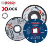 Bosch X-Lock Metal Stainless Steel Grinding Cutting Disc 125mm Angle Grinder Quick Change System Chiba Wheel Disc For GWX Series