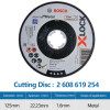 Bosch X-Lock 125mm Metal Stainless Steel Grinding Wheel Cutting Blade Sandpaper Disc Angle Grinder Quick Change System For GWX