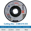 Bosch X-Lock 125mm Metal Stainless Steel Grinding Wheel Cutting Blade Sandpaper Disc Angle Grinder Quick Change System For GWX