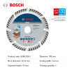 Bosch Saw Cutting Blade Wood Cutting Blade Wood Cutting Disc 150mm 52 Teeth Bore Diameter 22mm Circular Saw Blades