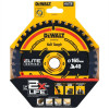 DEWALT DT10624 DT10640 165MM 20MM 24T/40T CIRCULAR SAW BLADE ELITE SERIES ELITE Circular Saw Blade Power Tool Accessories