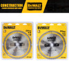 DEWALT DT90250 DT90272 CONSTRUCTION CIRCULAR SAW BLADE 254mmX60T/80T 16/25/25.4/30mm Power Tool Accessories