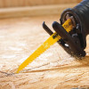 DEWALT DW4802 Reciprocating Saw Blades 6-Inch Wood Cutting Bi-Metal Taper Back 5-Pack Tool Accessories
